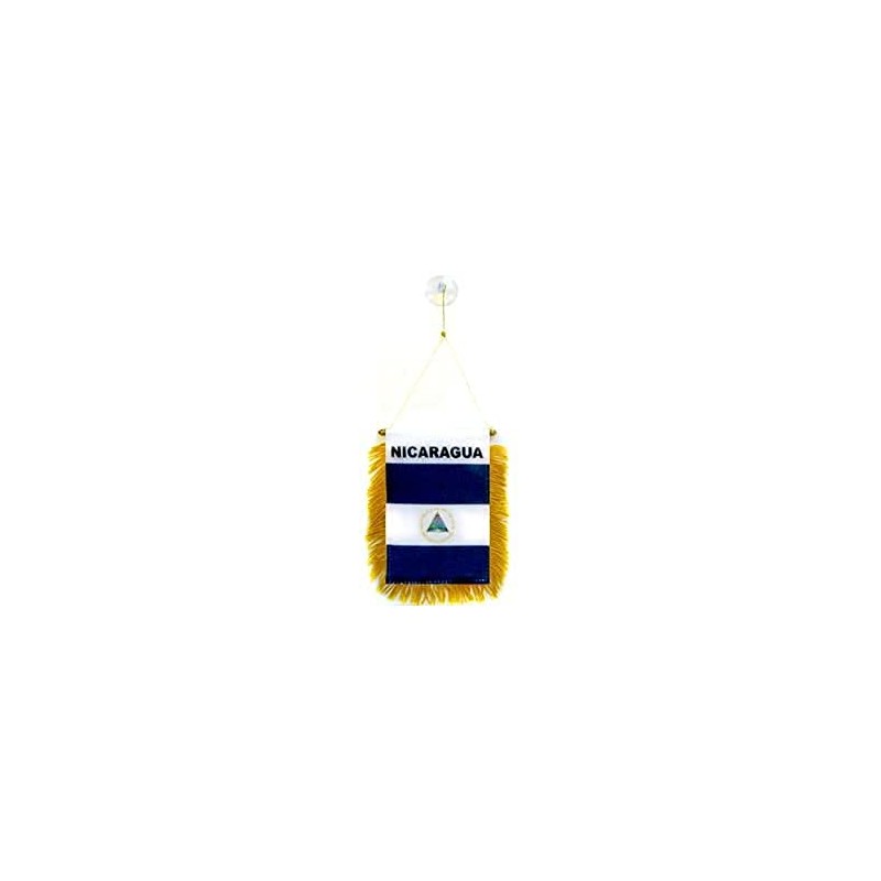 AZ FLAG Nicaragua mini Banner 6'' x 4'' - Nicaraguan