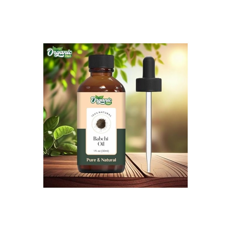 ORGANIC ZING Organic Zing Top Selling Oils. (30ml, Babchi)
