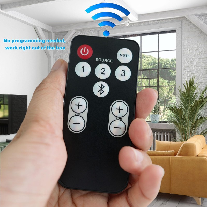 Replacement Remote Control Compatible for Polk Audio SurroundBar SoundBar 5500