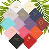 Weddingstar 3-Ply Gold Foil Cocktail Napkins White - Best Day