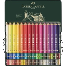 Faber-Castell Polychromos Artists' Color Pencils - Tin of 120 Colors - Premium Quality Artist Pencils