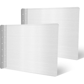 2 Pcs Stainless Steel Side Splash Guard for Sink, Wall Mount Guard with Screws, Commercial Restaurant Hand Sink and Compartment Prep Sink, Kitchen Sink Splash Protector Supply(16 x 12 Inch)