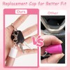 3 Pack Keychain Cap Compatible with Summer Fridays 0.5 oz