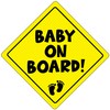 Baby On Board Sign for Car | Micro-Perforated Vinyl Car