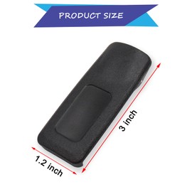Afadorable 9Pcs PMLN4651 PMLN4651A Belt Clip Fit for Motorola APX1000 APX4000 XPR7550 XPR7580 XPR6550 XPR6580 XPR3500 XPR3300 Radio, PMNN4409 PMNN4077 Battery Clip