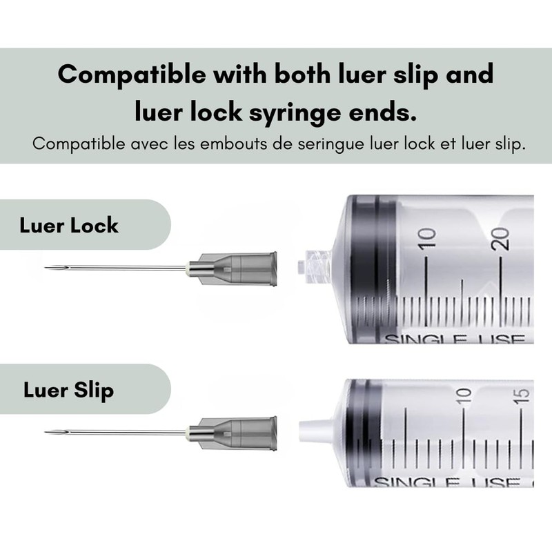 Elimedical Disposable Needle for Animal, Pet and Industrial Dispensing, 22G