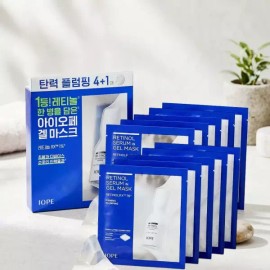 IOPE 아이오페 레티놀 세럼 인 겔 마스크 30g 4매+ 증 정 용 6매 IOPE Retinol Serum in Gel Mask 30g 4 sheets + Bonus 6 sheets