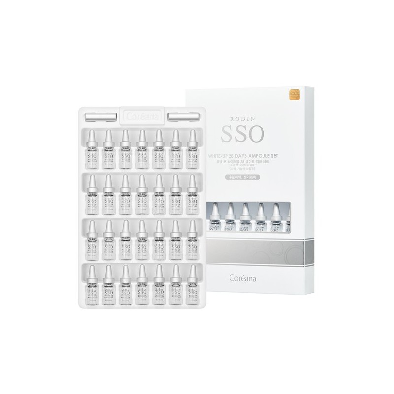 코리아나 Rodinso White Up 28 Days Whitening Ampoule Set 2ml