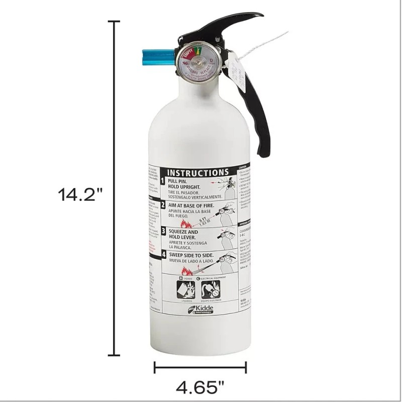 Kidde Auto Fire Extinguisher for Car & Truck, 5-B:C, 3.2