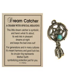 Tiny Little Dream Catcher Pocket Charm With Story Card!