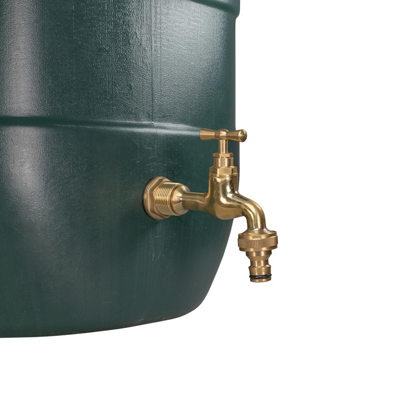All Brass Solid Metal Water Tank Replacement Outlet & Adapter