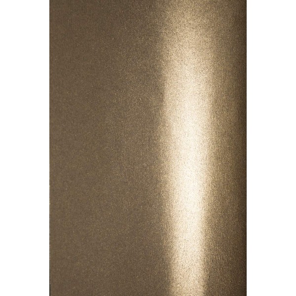 Netuno 20 x Craft Cardboard, Mother-of-Pearl Brown, DIN A4, 210