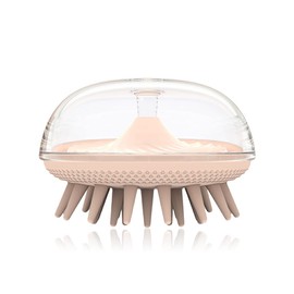 SUIOPPYUW Scalp Massager Shower Brush Anti-Itching Stains Hair Root Scrubber Massage Care Body Tool Supplies Male Children Animals, Pink