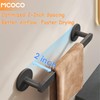 MCOCO Towel Rack for Bathroom Wall Mounted Adhesive Holder No