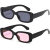 Kimorn - Gafas de sol rectangulares para mujeres y hombres,