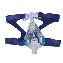 Breathing Machine Face Guard with Headgear Silicone Cushion Replacement Accessory Fit for Resmed Mirage Quattro L