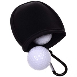 KOSTOO Golf Ball Cleaning Bag, Portable Golf Ball Bag Washer with Clip