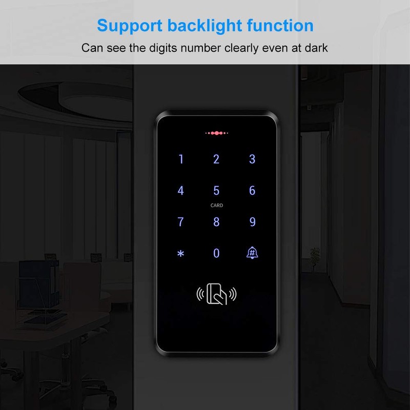 HFeng Outdoor IP68 Waterproof RFID Keypad Touch Access Control System
