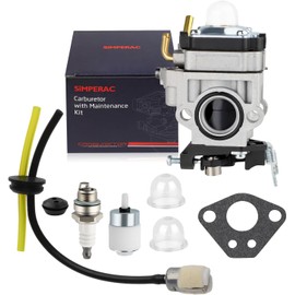 PR48BT Carburetor for Poulan Pro PR46BT PR48BT 46cc 48cc Gas Backpack Blower Parts