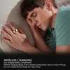 Bluetooth 5.0 Smart Health Ring IP68 Waterproof Stainless Steel Multifunctional