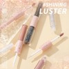 Double Ended Liquid Eyeshadow, 2-in-1, Brightening Eye Shadow Liquid Highlighter