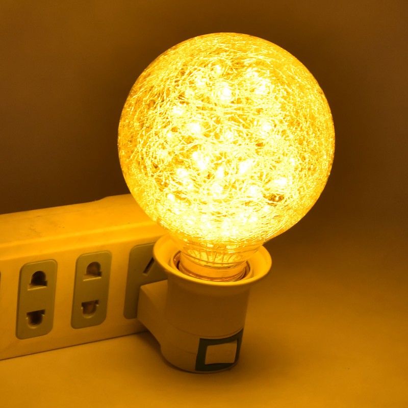 Firework Light Bulb LED Vintage Retro Style Gypsophila Effect Lighting