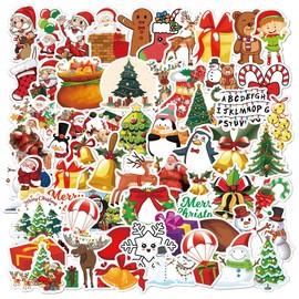 Molang Land Christmas Vintage Sticker Series 50 sheets, 3 types Ponku Dakku Laptop Carrier Helmet Pad ★Option4★ / 몰랑랜드 크리스마스 빈티지 스티커 시리즈 50장 3종 폰꾸 다꾸 노트북 캐리어 헬멧 패드 ★Option4★