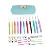 31 Piece Crochet Hooks Set Professional Ergonomic Crochet Hooks with