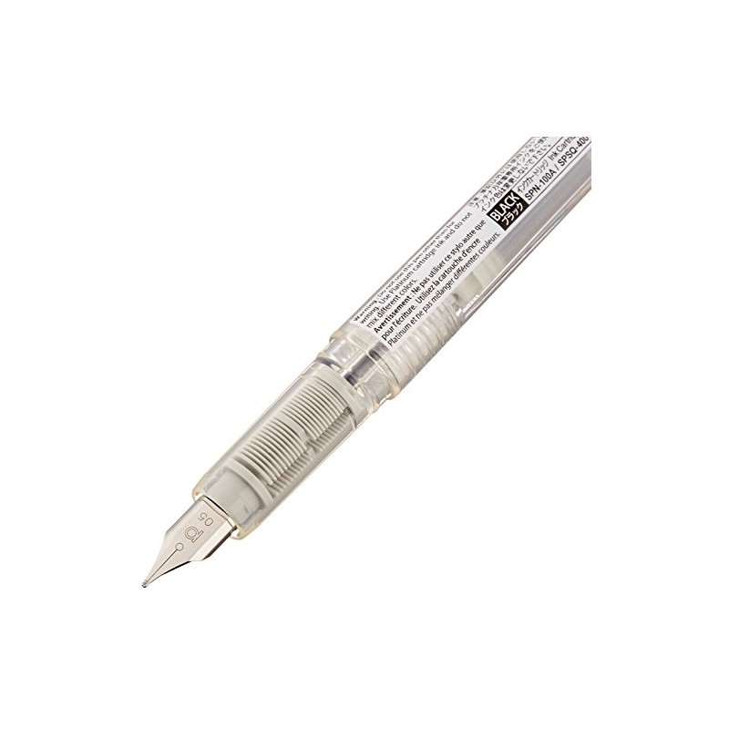 PLATINUM Fountain Pen, Preppy, Medium Nib, Black (PPQ-200-#1-05)