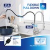LUFEIDRA Touchless Kitchen Faucet with Pull Down Sprayer-Brushed Nickel Kitchen