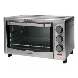 Koblenz Horno De Mesa Eléctrico De Convección Koblenz Hkm-1500 C de 9 Rebanadas / 24 L con 1500W y 3 Funciones de Cocción, Acero inoxidable