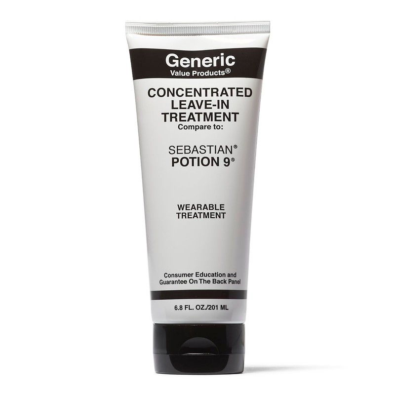 Generic Value Products Concentrated LeaveIn Conditioner Treatment, Nourishes, Revitalizes, Repairs
