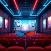 SquarezhenBo 1Pc Anaglyph Red Blue 3D Glasses for 3D Movie