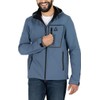 Gerry Men’s Jacket Size M Softshell Hoodie Waterproof Blue