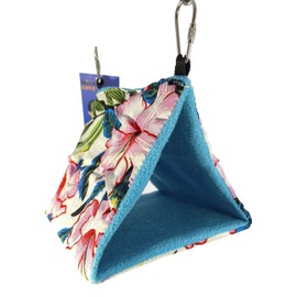 Birds LOVE Parrot Hut for Extra Small and Small Birds, Colorful Cloth Safe Relax and Sleep Option for Birds