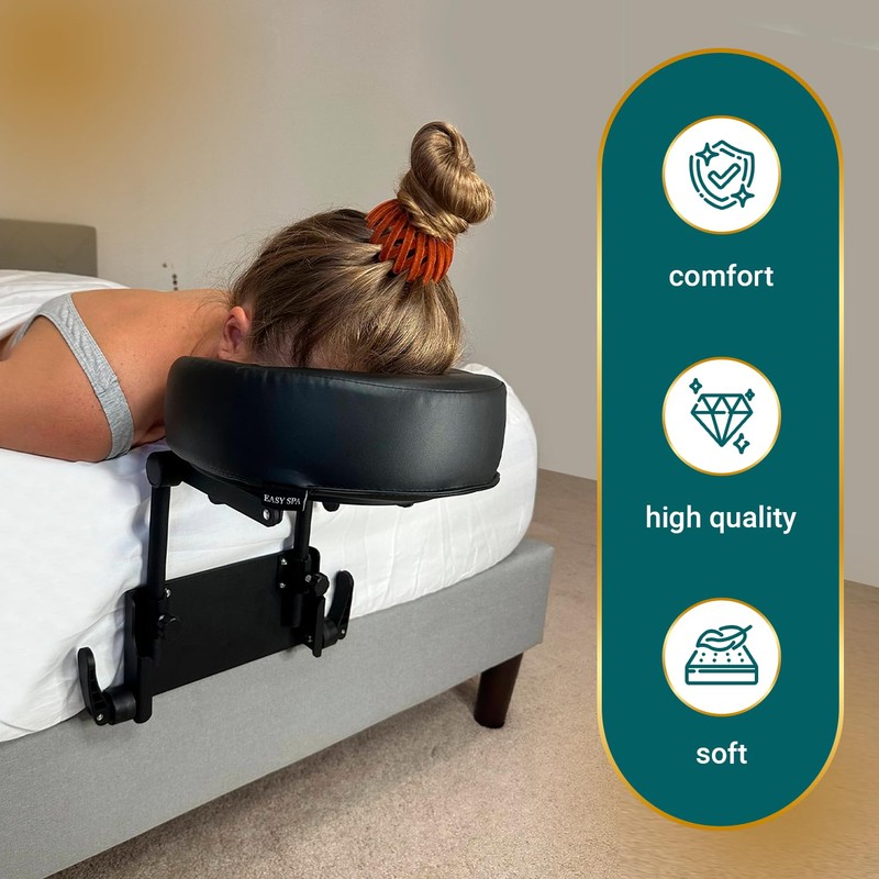 EASY SPA Premium Massage Face Cradle Cushion Memory Foam, Massage