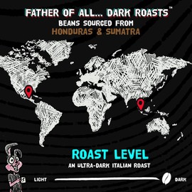 Punk Bunny Coffee from Green Day - Father of All Dark Roasts Keurig Coffee Pods - Bold Organic Coffee K Cup - 10 count box - USDA Organic and Fair Trade