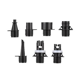 Paddle Board Pump Adapter, Sup Pump Accessories Kit with 7 Air Valve Nozzles, Paddleboard Pump Accessories Fit for Paddle Board & Inflatable Pool/Tent/Boat/Mattress