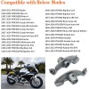 JINFANNIBI 2pcs Rocker Arms & Rocker Arm Shafts for Yamaha