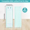 GFRED Set of 2 Microfibre Floor Mop Replacement Covers for