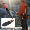 Metal Detecting Shovel with Carry Sheath, Heavy Duty Double Serrated