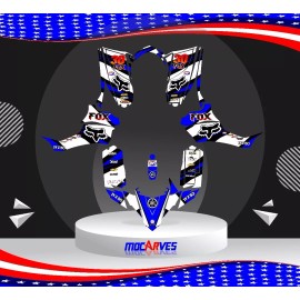Mocarves Yamaha YFZ 50 Graphics Kit Yamaha YFZ 50 YFZ 50 Decal Yfz Stickers
