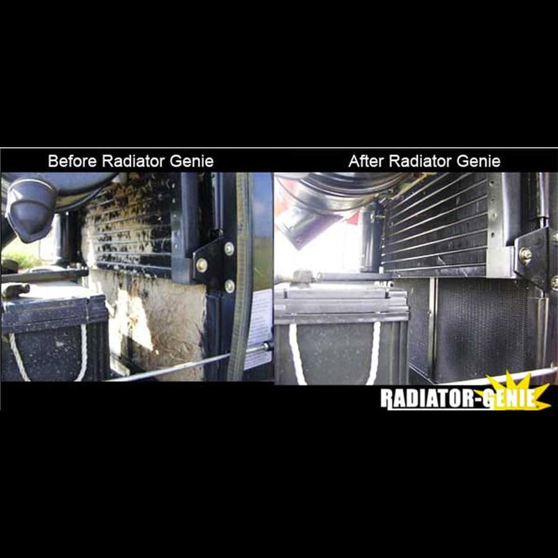 Radiator Genie - Water & Air Cleaning Wands for High