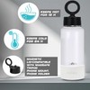 Suvira Stainless Steel Insulated Water Bottle & Magnetic Lid-Compatible with