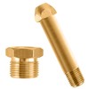 KOLIBROX CGA-580 Nut & 3" Nipple - Regulator Inlet Bottle