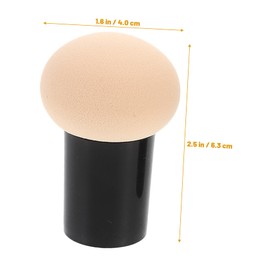 TOVINANNA 2Pcs Makeup Puff Sponge Set Dual Use Wet and Dry Cosmetics Applicator for Women Soft Fluffy Powder Puff for Foundation and Compact Powder