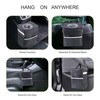 Universal Car Bin Trash Can with Lid Waterproof Storage Dustbin