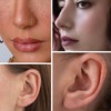 FUNLMO 22g Nose Rings Cartilage Earring Small Hoop Earring Tiny
