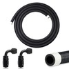 VWTNI 3FT 6AN Fuel Line Kit, 3/8 inch 6AN Fuel