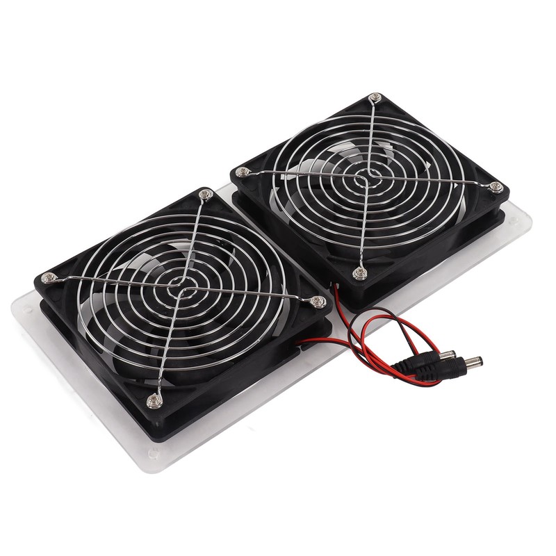 Solar Panel Fan Kit Waterproof Portable Environment Friendly Solar Exhaust